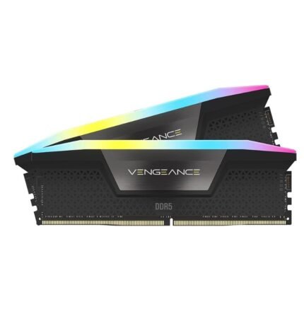 CORSAIR VENGEANCE RGB DDR5 RAM 32GB (2x16GB) 6000MHz CL36-44-44-96 1.35V Intel XMP 3.0 Computer Memory – Black (CMH32GX5M2E6000C36)